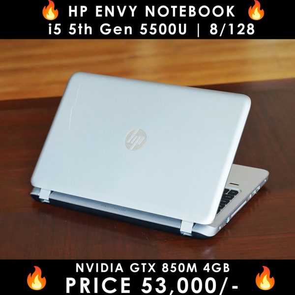 HP-ENVY-NoteBook-Back-LaptopWali-Pakistan