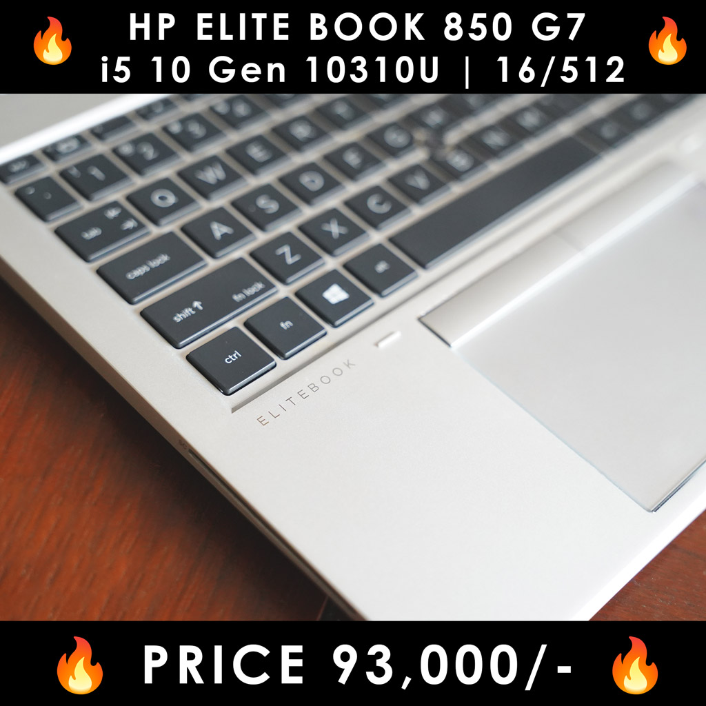 HP-EliteBook-850-G7-Keyboard-LaptopWali-Pakistan