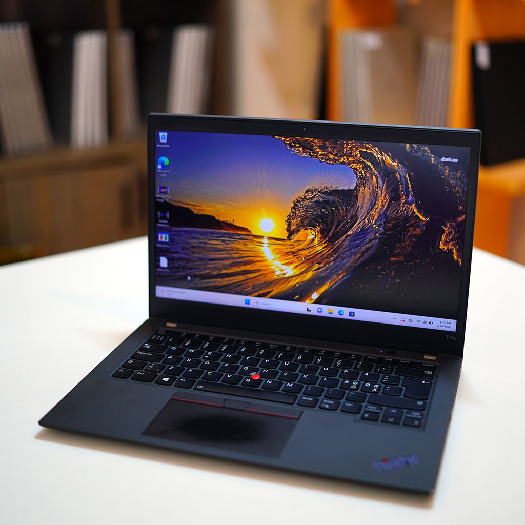 01 Lenovo T14s | 11th Gen Core i5 | 16GB DDR4 RAM | 256GB NVME | 14" FHD - Image 1
